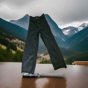 Zara Women's High Rise Jeans in Charcoal